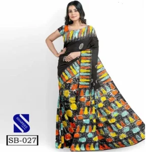 Silk Batik Saree SB-025
