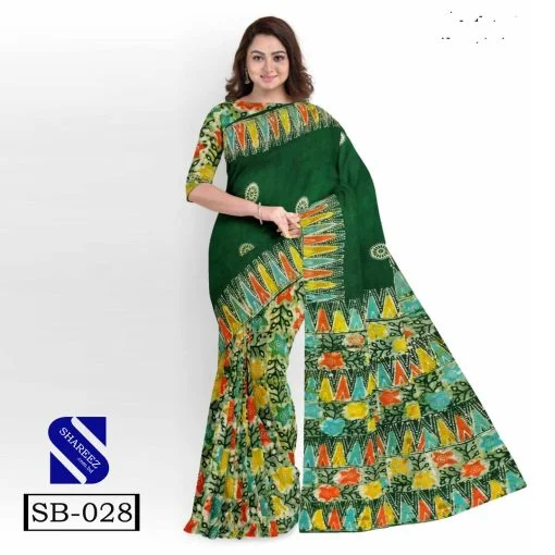 Silk Batik Saree SB-025
