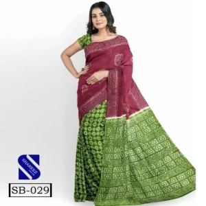 Silk Batik Saree SB-025