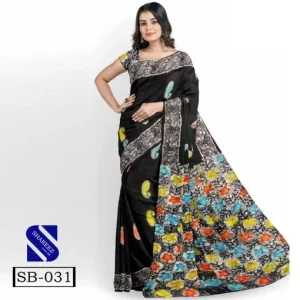 Silk Batik Saree SB-025