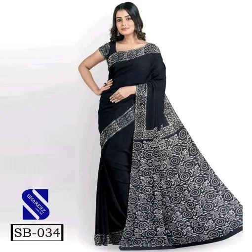 Silk Batik Saree SB-025